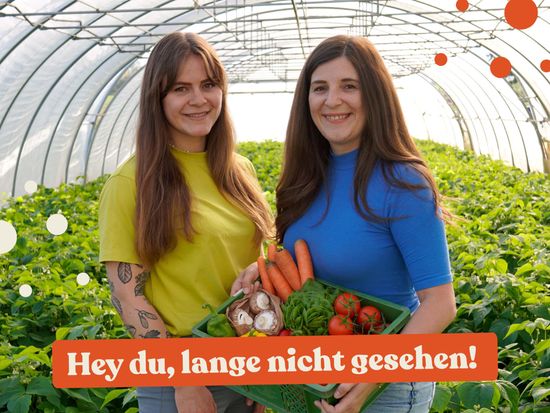 Ruth und Moritz vom Boßhammersch Hof begrüßen dich