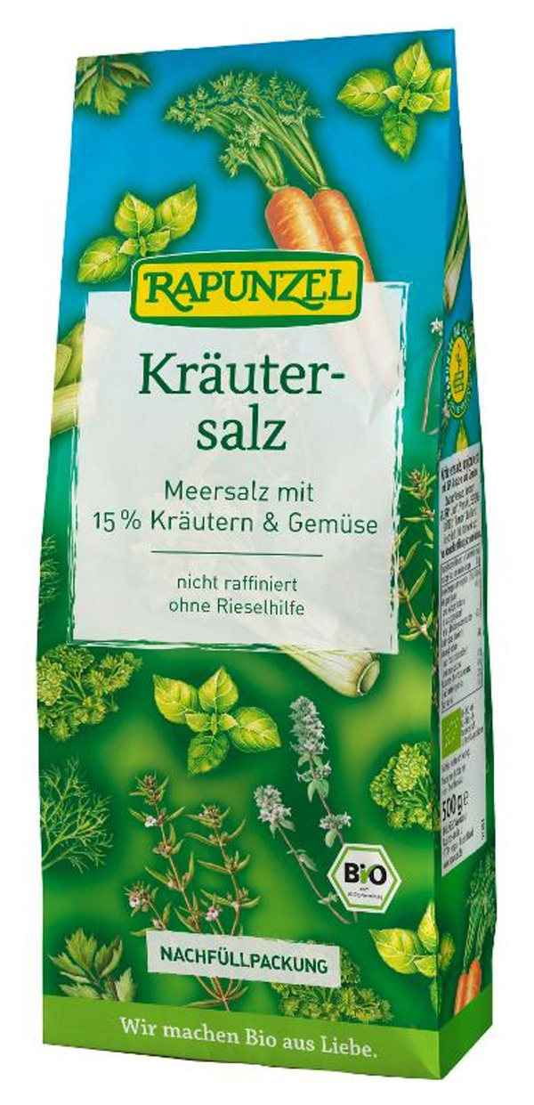 Produktfoto zu Rapunzel Kräutersalz 500g