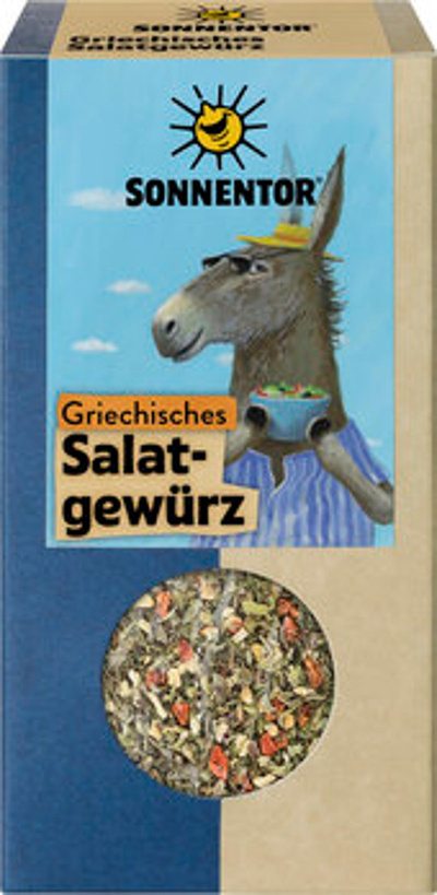 Produktfoto zu SONNENTOR Griechisches Salatgewürz 35g