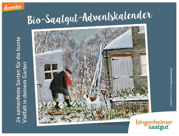 Produktfoto zu Bingenheimer Saatgut Adventskalender