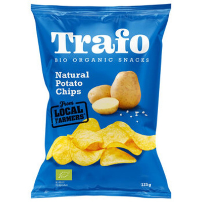 Produktfoto zu Trafo Wellenchips gesalzen 125g