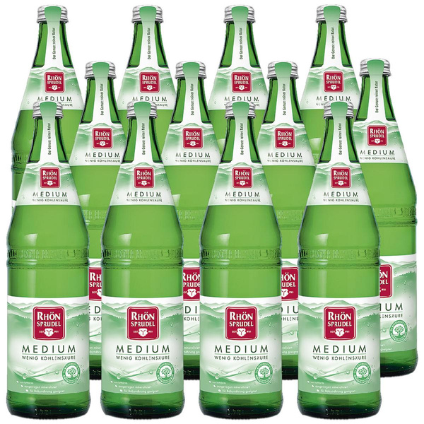 Produktfoto zu Kiste Rhön Sprudel medium 12*0,75L