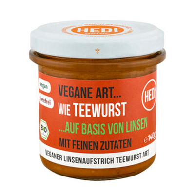 Produktfoto zu Hedi Teewurstmit feinen Zutaten 140g