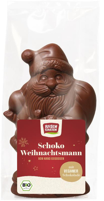 Produktfoto zu Rosengarten  Weihnachtsmann vegan 90g