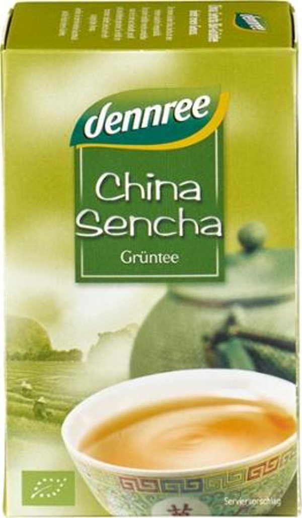 Produktfoto zu dennree China Sencha Grüntee 20TB
