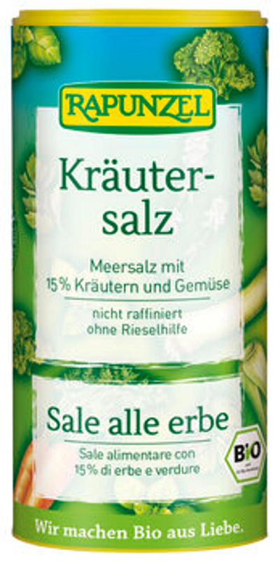 Produktfoto zu Rapunzel Kräutersalzstreuer 125g