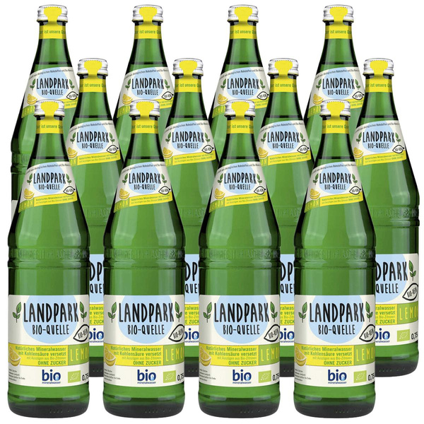Produktfoto zu Kiste Landpark Lemon 12 x 0,75L