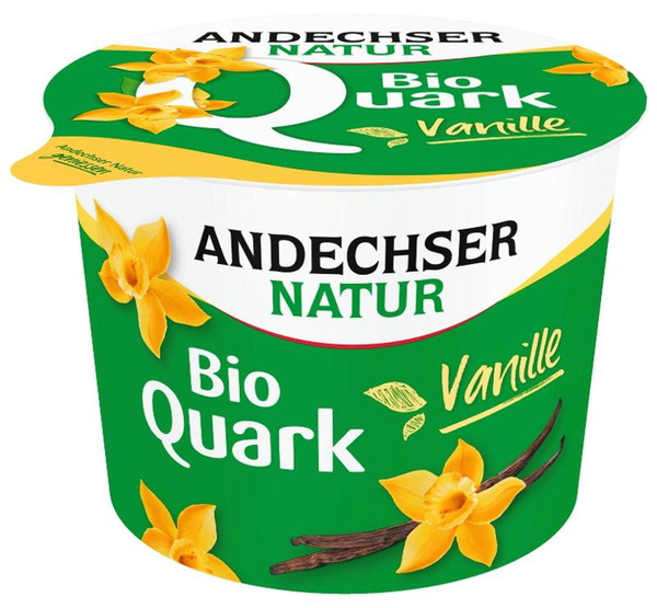 Produktfoto zu Andechser Fruchtquark Vanille 20% 450g
