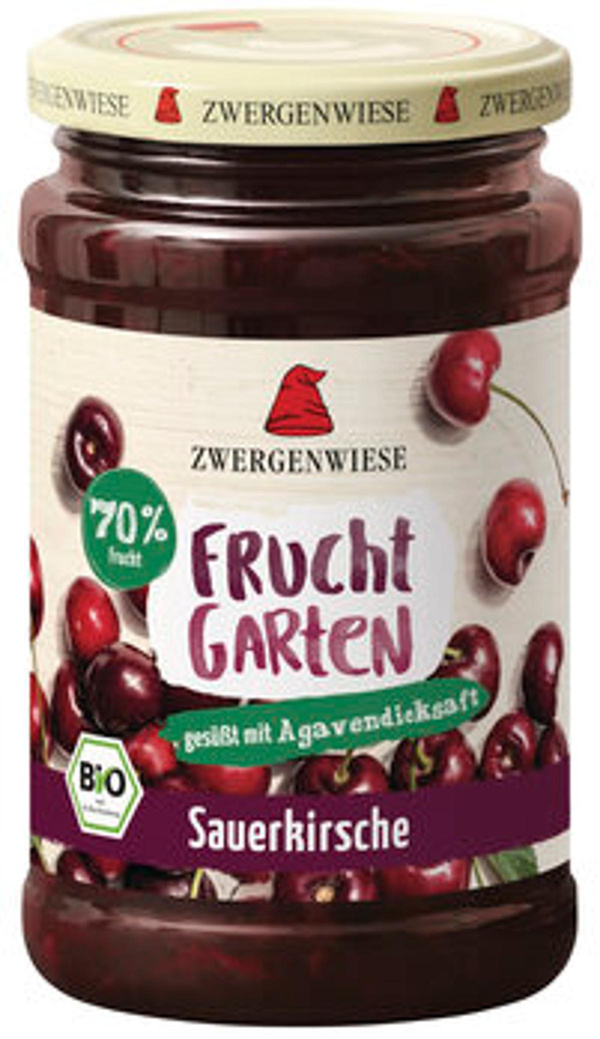 Produktfoto zu Zwergenwiese Sauerkirsche Fruchtgarten 225g