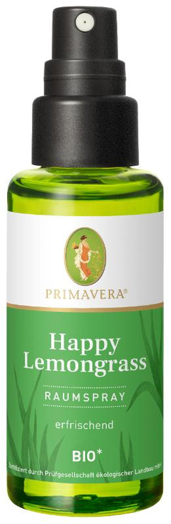 Produktfoto zu Primavera Happy Lemongrass Raumspray 50ml