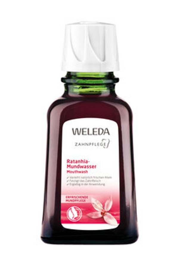 Produktfoto zu Weleda Ratanhia-Mundwasser 50ml