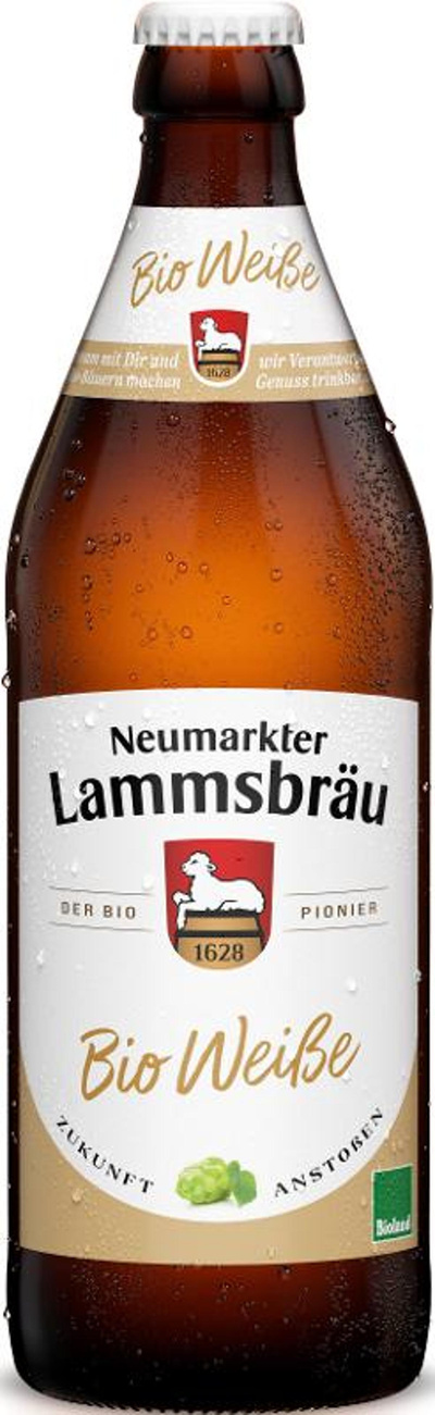 Produktfoto zu Lammsbräu Weiße 0,5L