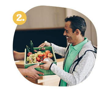 Kühlfahrzeug der Ökokiste Bosshammersch Hof