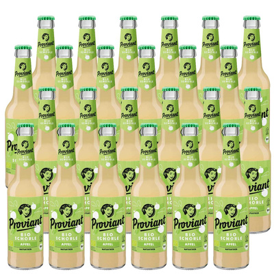 Produktfoto zu Kiste Proviant Apfelschorle naturtrüb 24x0,33l