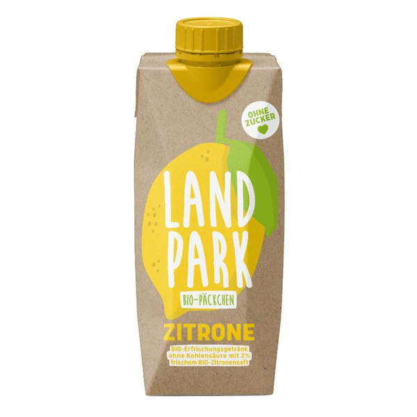 Produktfoto zu Landpark Bio-Quelle Lemon 0,5L