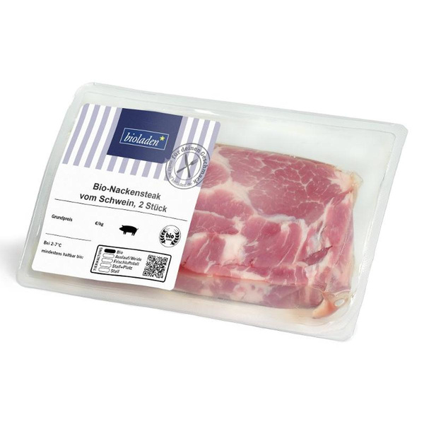 Produktfoto zu Bioladen* Nackensteak 2 Stück 300g