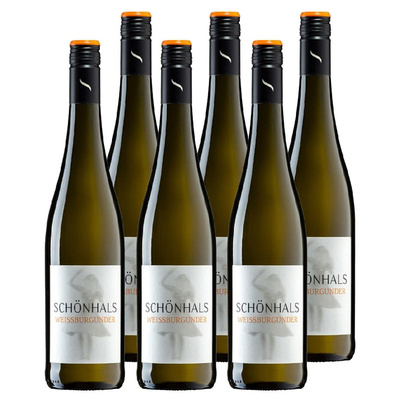 Produktfoto zu Kiste Weingut Schönhals Weißburgunder Rheinhessen  6x0,75L