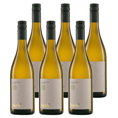 Produktfoto zu Kiste Keth Pinot blanc alkoholfrei Rheinhessen  6x0,75L