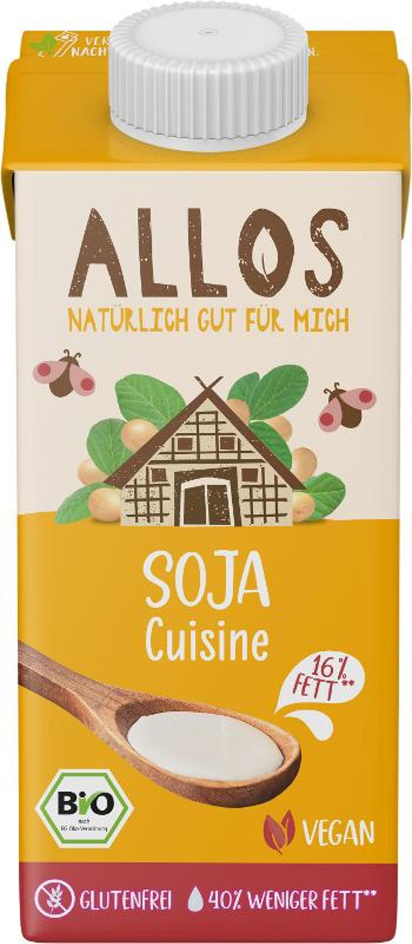 Produktfoto zu Allos Soja Cuisine 200ml