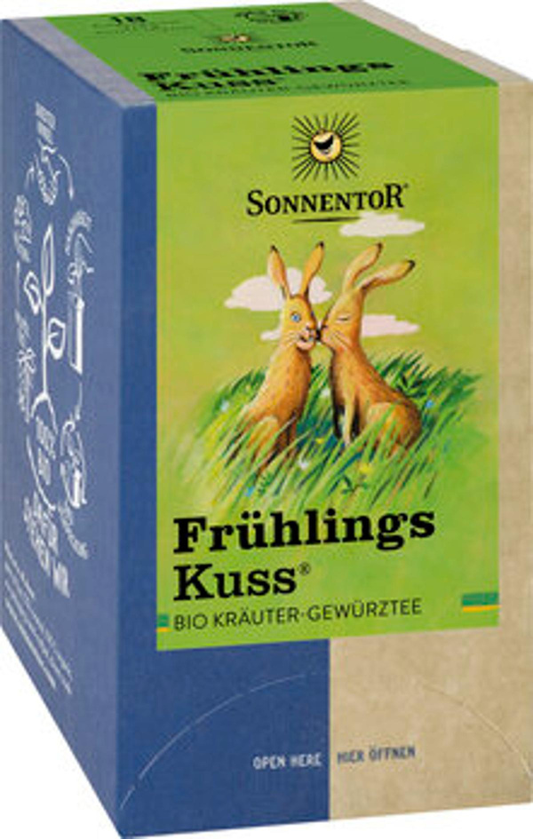 Produktfoto zu Sonnentor Frühlingskuss Kräutertee 18x1,5g