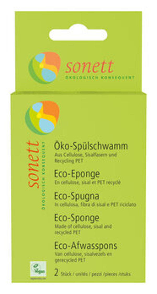 Produktfoto zu Sonett Öko Spülschwamm 2stk