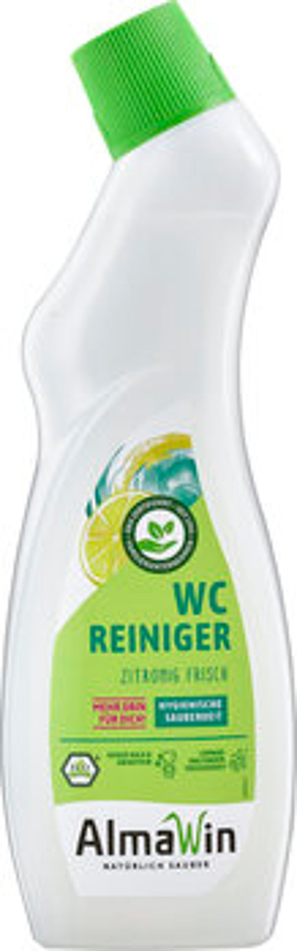 Produktfoto zu Almawin WC-Reiniger zitronig frisch 750ml