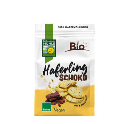Produktfoto zu Bohlsener Mühle Schoko Haferlinge 125g
