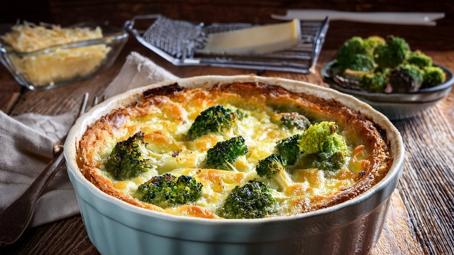 Rezeptbild für Broccoli-Clafoutis