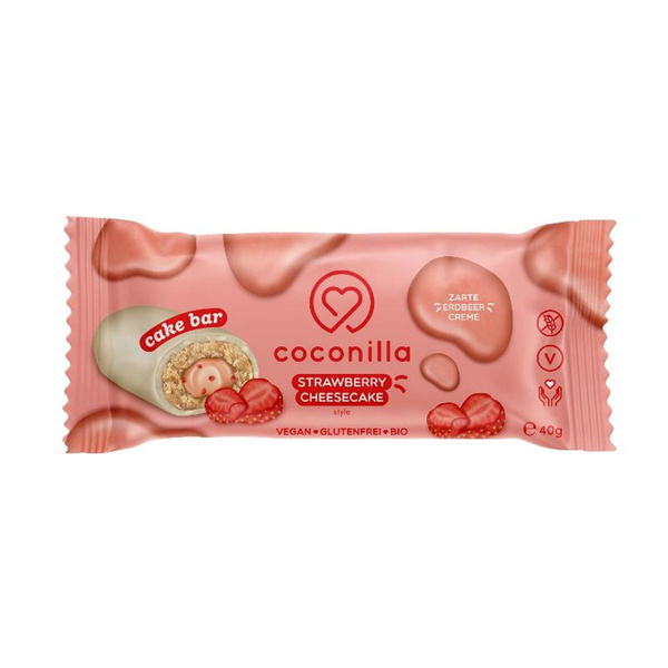 Produktfoto zu Coconilla Cake Bar Strawberry Cheescake 40g