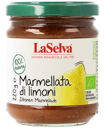 Produktfoto zu LaSelva Zitronen Marmelade 220g