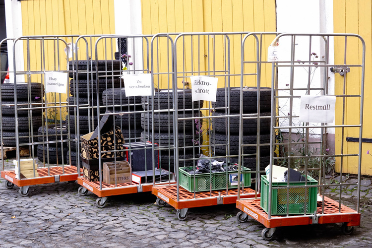 Rollis zum Aufräumen