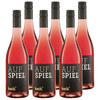 Produktfoto zu Kiste Keth Aufspiel rosé Rheinhessen 6x0,75L
