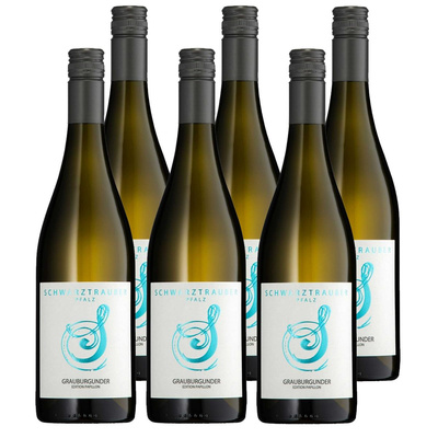 Produktfoto zu Kiste Weingut Schwarztrauber Grauburgunder 6x0,75L