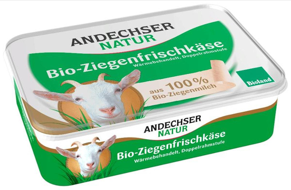 Produktfoto zu Ziegen Frischkäse Andechser 65% F.i.T. 150g