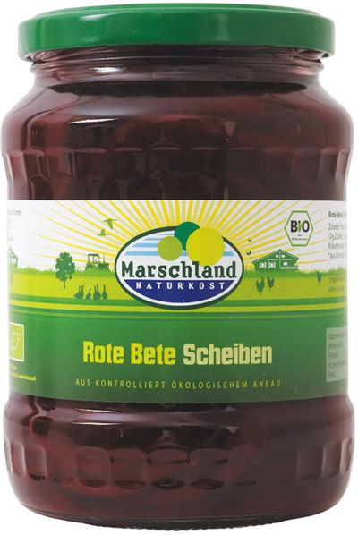 Produktfoto zu Marschland Rote Bete im Glas 670ml