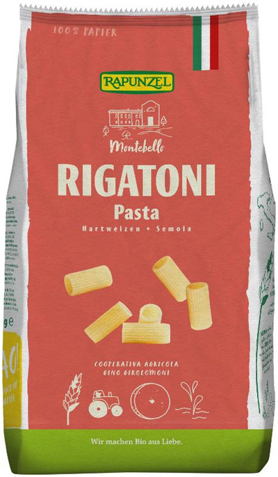 Produktfoto zu Rapunzel Rigatoni Semola 500g