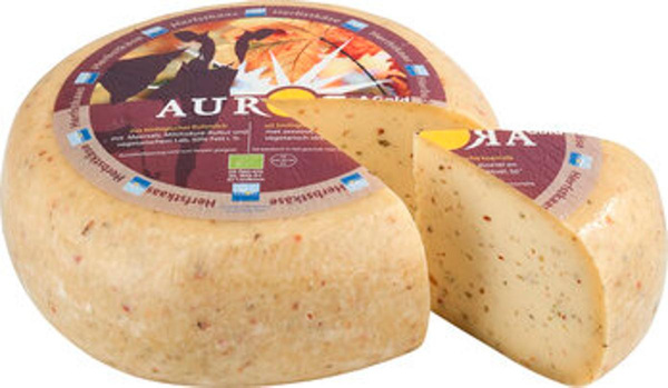 Produktfoto zu Herbstgouda Olive_Tomate_Rosmarin 48%