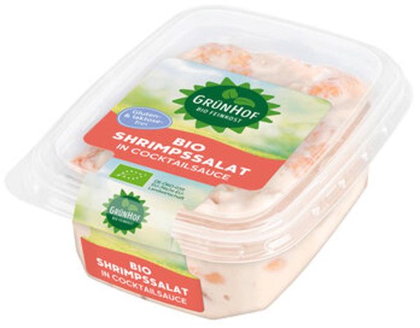 Produktfoto zu Grünhof Shrimps in Cocktailsauce 125g
