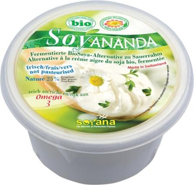 Produktfoto zu Soyananda Soja Sauerrahm 200g