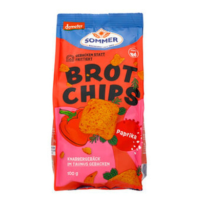 Produktfoto zu Sommer Brot Chips Paprika & Chili 100