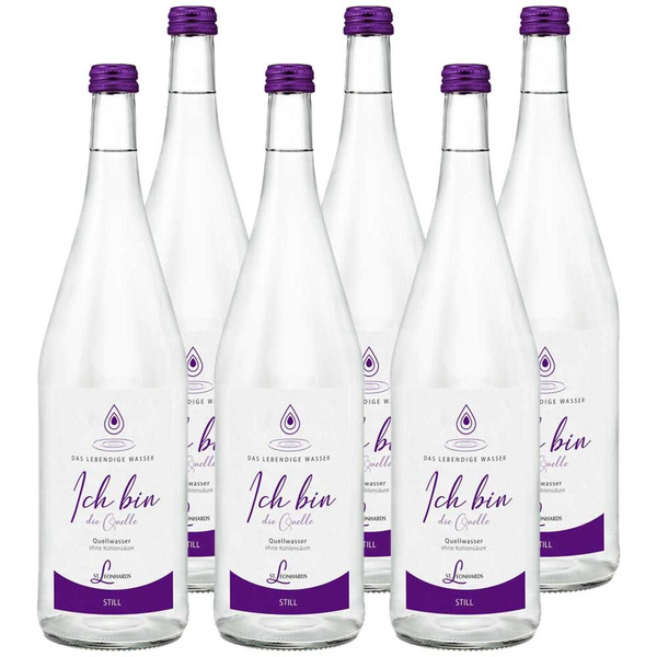 Produktfoto zu Kiste St. Leonhard "Ich bin-Quelle" 6x1L