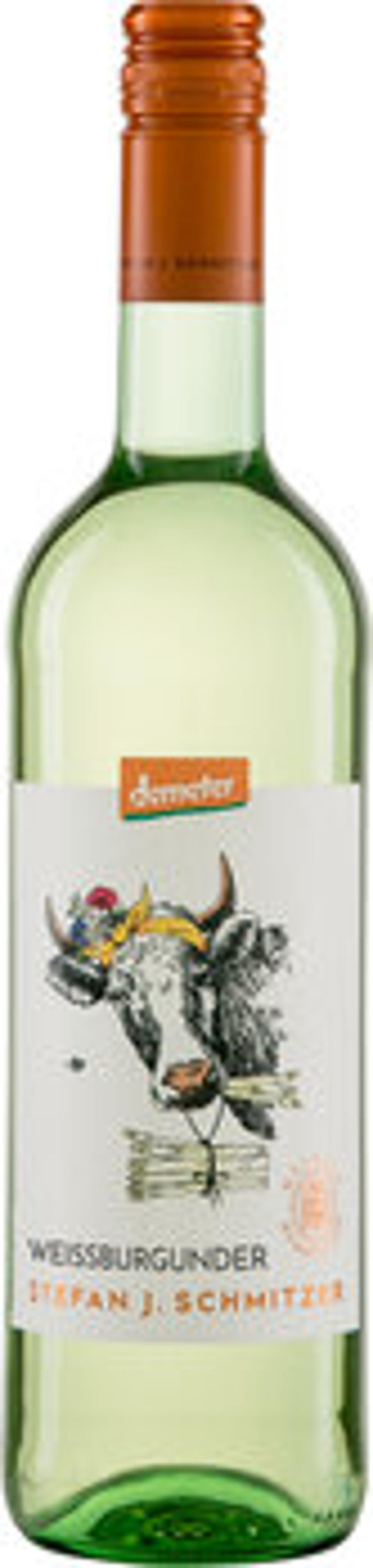 Produktfoto zu STEFAN J. SCHMITZER Weißburgunder 0,75L