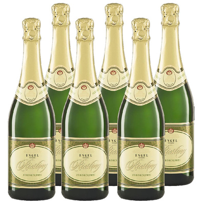 Produktfoto zu Kiste Engel Riesling Sekt alkoholfrei 6x0,75L