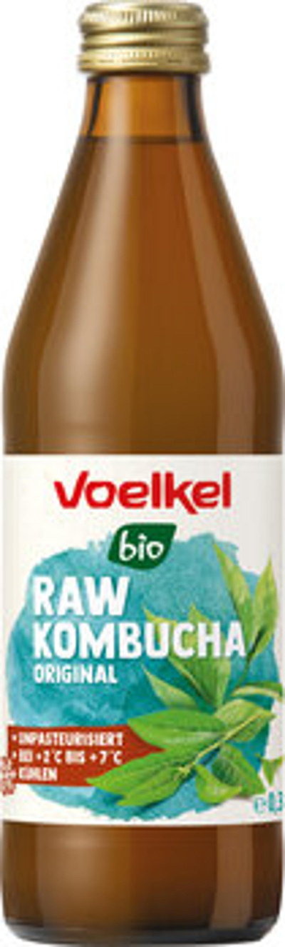 Produktfoto zu Voelkel RAW Kombucha Original 0,33l