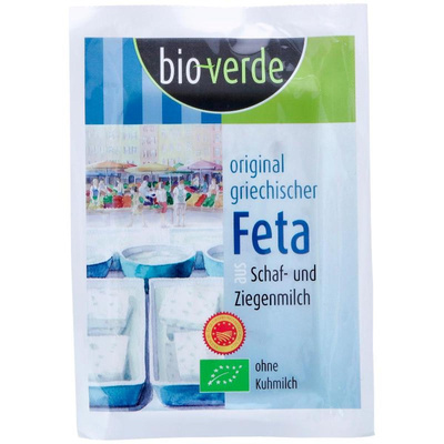 Produktfoto zu bioverde Original Griechischer Feta  45% g. U. 180g