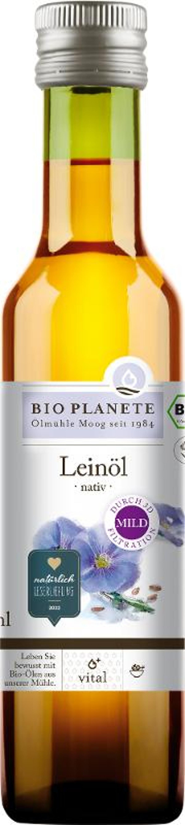 Produktfoto zu Bio Planète Leinöl nativ mild 250ml