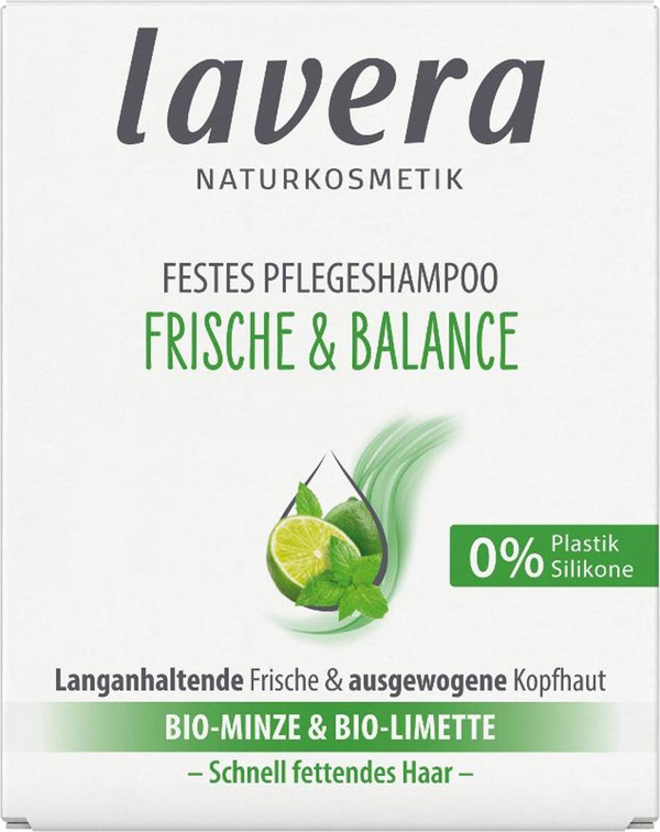 Produktfoto zu Lavera Festes Shampoo Frische & Balance 50g