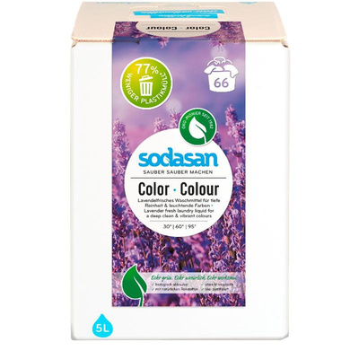 Produktfoto zu Sodasan Color Waschmittel Lavendel Bag in Box 5l