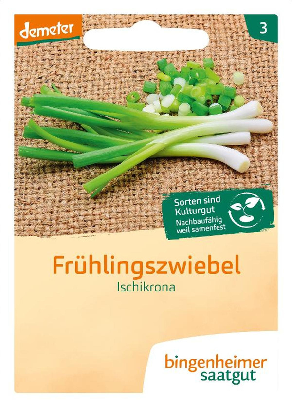 Produktfoto zu Bingenheimer Saatgut Lauchzwiebel Ischikrona Samen