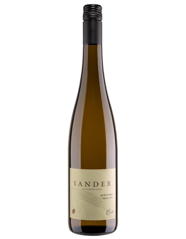 Produktfoto zu Sander Riesling Spätlese lieblich 0,75L
